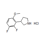 3-(2,3-Difluoro-6-methoxyphenyl)pyrrolidine Hydrochloride