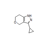 3-Cyclopropyl-1,4,6,7-tetrahydropyrano[4,3-c]pyrazole