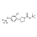 1-Boc-3-[2-chloro-4-(trifluoromethoxy)phenyl]pyrrolidine