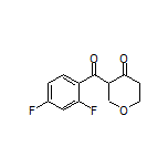 3-(2,4-Difluorobenzoyl)dihydro-2H-pyran-4(3H)-one