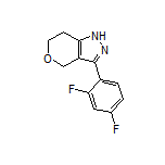 3-(2,4-Difluorophenyl)-1,4,6,7-tetrahydropyrano[4,3-c]pyrazole