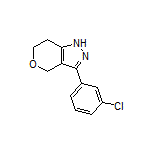 3-(3-Chlorophenyl)-1,4,6,7-tetrahydropyrano[4,3-c]pyrazole