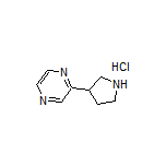 2-(Pyrrolidin-3-yl)pyrazine Hydrochloride