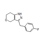 3-(4-Fluorobenzyl)-1,4,6,7-tetrahydropyrano[4,3-c]pyrazole