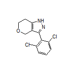 3-(2,6-Dichlorophenyl)-1,4,6,7-tetrahydropyrano[4,3-c]pyrazole