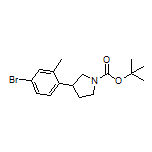 1-Boc-3-(4-bromo-2-methylphenyl)pyrrolidine