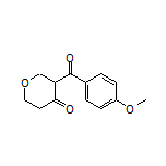 3-(4-Methoxybenzoyl)dihydro-2H-pyran-4(3H)-one