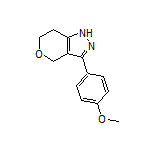 3-(4-Methoxyphenyl)-1,4,6,7-tetrahydropyrano[4,3-c]pyrazole