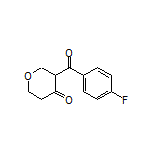 3-(4-Fluorobenzoyl)dihydro-2H-pyran-4(3H)-one