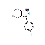 3-(4-Fluorophenyl)-1,4,6,7-tetrahydropyrano[4,3-c]pyrazole