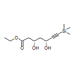 Ethyl (3S,5R)-3,5-Dihydroxy-7-(trimethylsilyl)-6-heptynoate