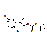 1-Boc-3-(2,5-dibromophenyl)pyrrolidine