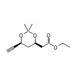 Ethyl 2-[(4R,6S)-6-Ethynyl-2,2-dimethyl-1,3-dioxan-4-yl]acetate