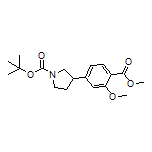 Methyl 4-(1-Boc-3-pyrrolidinyl)-2-methoxybenzoate