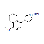 3-(4-Methoxy-1-naphthyl)pyrrolidine Hydrochloride