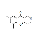 3-(3,5-Dimethylbenzoyl)dihydro-2H-pyran-4(3H)-one