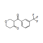 3-[3-(Trifluoromethyl)benzoyl]dihydro-2H-pyran-4(3H)-one