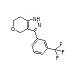 3-[3-(Trifluoromethyl)phenyl]-1,4,6,7-tetrahydropyrano[4,3-c]pyrazole