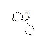 3-Cyclohexyl-1,4,6,7-tetrahydropyrano[4,3-c]pyrazole