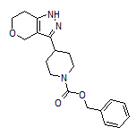 3-(1-Cbz-4-piperidyl)-1,4,6,7-tetrahydropyrano[4,3-c]pyrazole