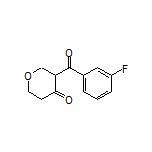 3-(3-Fluorobenzoyl)dihydro-2H-pyran-4(3H)-one