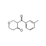 3-(3-Methylbenzoyl)dihydro-2H-pyran-4(3H)-one