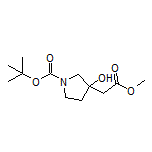 Methyl 2-(1-Boc-3-hydroxy-3-pyrrolidinyl)acetate