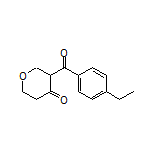 3-(4-Ethylbenzoyl)dihydro-2H-pyran-4(3H)-one