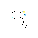 3-Cyclobutyl-1,4,6,7-tetrahydropyrano[4,3-c]pyrazole