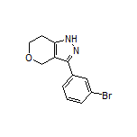 3-(3-Bromophenyl)-1,4,6,7-tetrahydropyrano[4,3-c]pyrazole