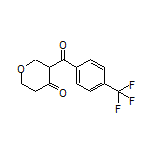 3-[4-(Trifluoromethyl)benzoyl]dihydro-2H-pyran-4(3H)-one