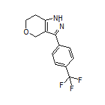 3-[4-(Trifluoromethyl)phenyl]-1,4,6,7-tetrahydropyrano[4,3-c]pyrazole