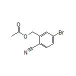 5-Bromo-2-cyanobenzyl Acetate