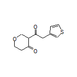 3-[2-(3-Thienyl)acetyl]dihydro-2H-pyran-4(3H)-one