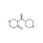 3-(Tetrahydro-2H-pyran-4-carbonyl)dihydro-2H-pyran-4(3H)-one