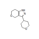 3-(Tetrahydro-2H-pyran-4-yl)-1,4,6,7-tetrahydropyrano[4,3-c]pyrazole