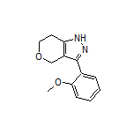 3-(2-Methoxyphenyl)-1,4,6,7-tetrahydropyrano[4,3-c]pyrazole