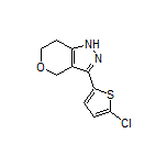 3-(5-Chlorothiophen-2-yl)-1,4,6,7-tetrahydropyrano[4,3-c]pyrazole