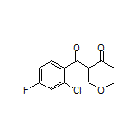 3-(2-Chloro-4-fluorobenzoyl)dihydro-2H-pyran-4(3H)-one