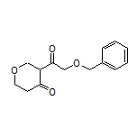 3-[2-(Benzyloxy)acetyl]dihydro-2H-pyran-4(3H)-one