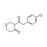 3-[2-(4-Chlorophenyl)acetyl]dihydro-2H-pyran-4(3H)-one