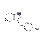 3-(4-Chlorobenzyl)-1,4,6,7-tetrahydropyrano[4,3-c]pyrazole