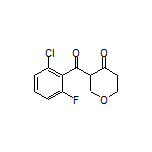 3-(2-Chloro-6-fluorobenzoyl)dihydro-2H-pyran-4(3H)-one