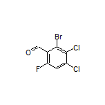 2-Bromo-3,4-dichloro-6-fluorobenzaldehyde