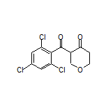 3-(2,4,6-Trichlorobenzoyl)dihydro-2H-pyran-4(3H)-one