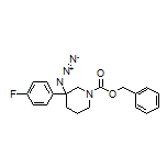 3-Azido-1-Cbz-3-(4-fluorophenyl)piperidine