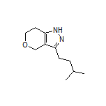 3-Isopentyl-1,4,6,7-tetrahydropyrano[4,3-c]pyrazole