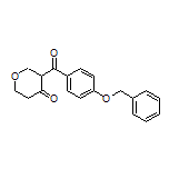 3-[4-(Benzyloxy)benzoyl]dihydro-2H-pyran-4(3H)-one