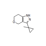 3-(1-Methylcyclopropyl)-1,4,6,7-tetrahydropyrano[4,3-c]pyrazole