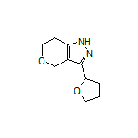 3-(Tetrahydrofuran-2-yl)-1,4,6,7-tetrahydropyrano[4,3-c]pyrazole